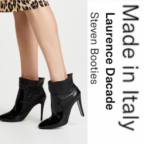 Laurence Decade Chic & Edgy Steven Booties (8.5) - Picture 1 of 16